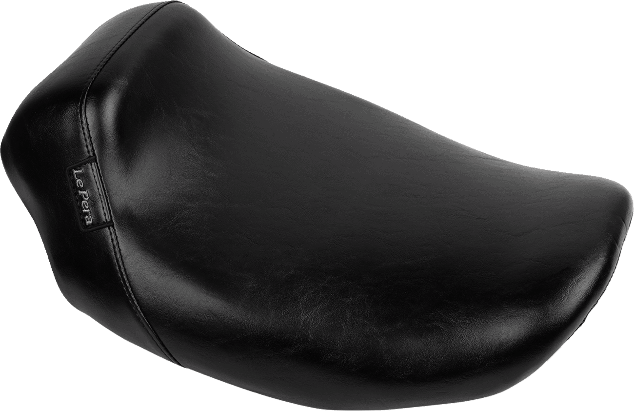 LE PERA 0801-1841 Bare Bones Solo Seat - Smooth - Black - FLH/FLT '23-'25