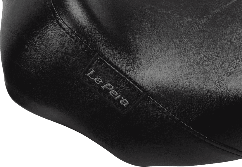 LE PERA 0801-1841 Bare Bones Solo Seat - Smooth - Black - FLH/FLT '23-'25 — image 3 of 3