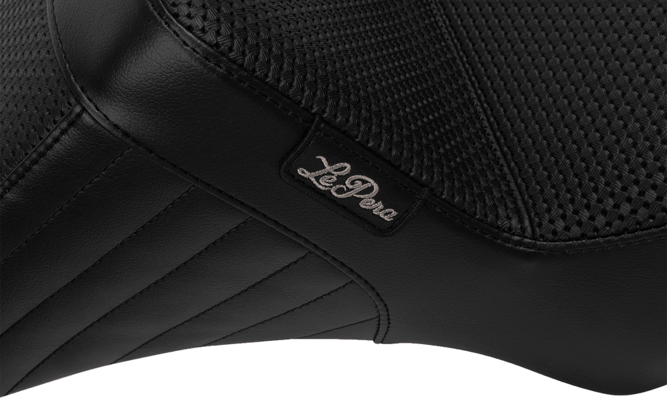 LE PERA 0801-1851 Tailwhip Daddy Long Legs Seat - Basketweave Stitch - FLH/FLT '23-'25