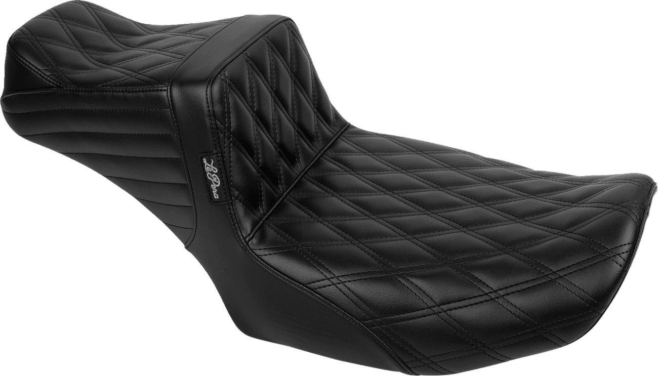 LE PERA 0801-1853 Tailwhip Daddy Long Legs Seat - Double Diamond - FLH/FLT '23-'25