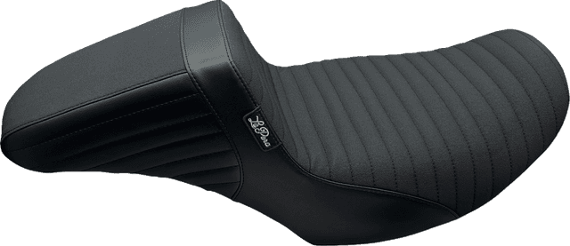 LE PERA 0801-1865 Kickflip Daddy Long Legs Set - Pleated w/ Gripp Tape - FLT/FLH '23-'25