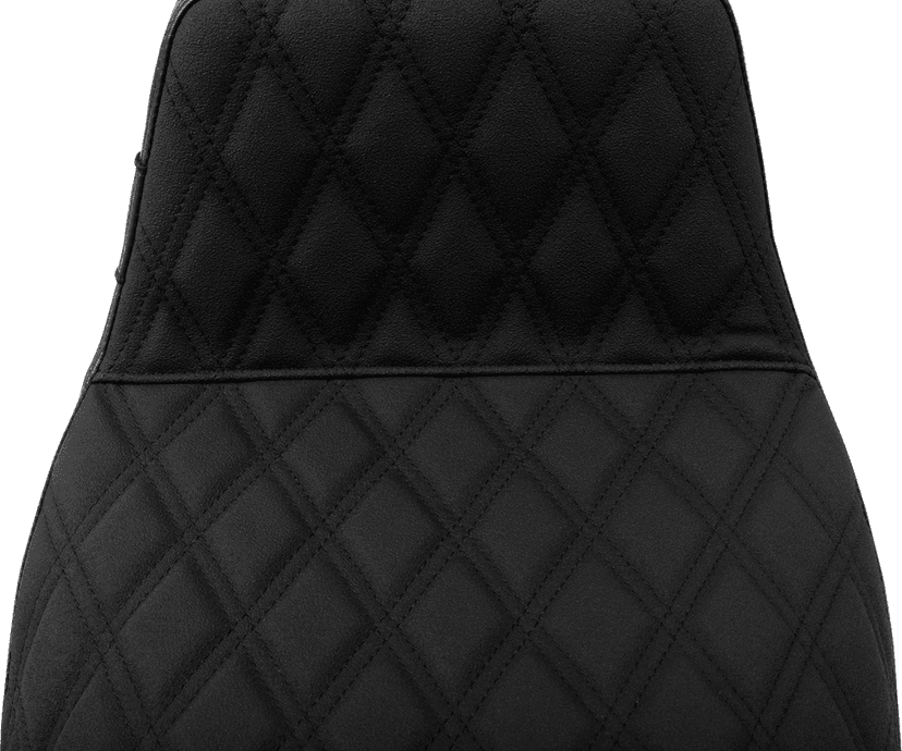 LE PERA 0801-1867 Kickflip Seat - Double Diamond Stitch w/ Gripp Tape - FLH/FLT '23-'25 — image 3 of 3