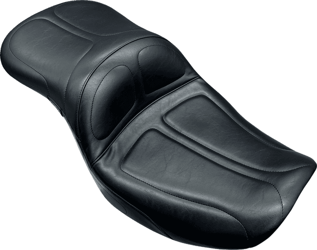 LE PERA 0801-1870 Maverick Seat - without Backrest - Stitched - Black - FLH/FLT '23-'25