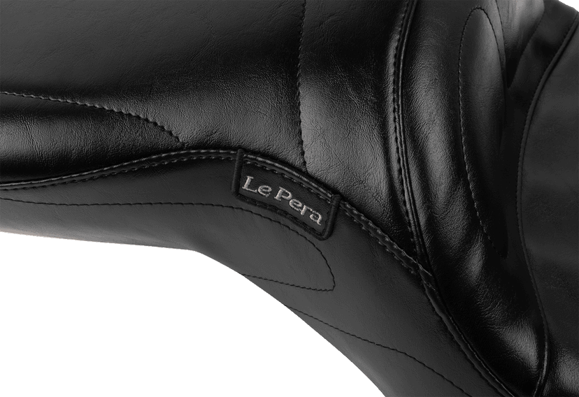 LE PERA 0801-1871 Maverick Seat - with Backrest - Black - FLH/FLT '23-'25 — image 2 of 3