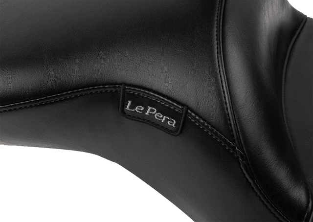 LE PERA 0801-1872 Maverick Seat - with Backrest - Smooth - Black - FLH/FLT '23-'25 — image 2 of 3