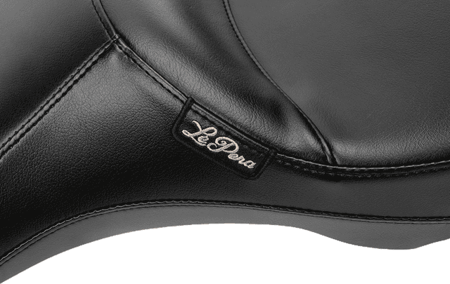 LE PERA 0801-1894 Outcast Daddy Long Legs Seat - 2Up - w/o Backrest - Plain - FLH/FLT '23-'25 — image 3 of 3