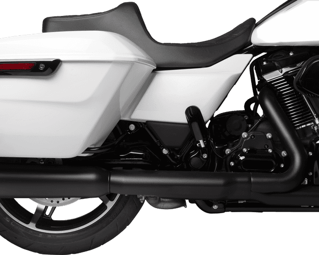 DRAG SPECIALTIES SEATS 0801-1918 Predator III Seat - Double Diamond - Black - FLT/FLH '23-'24 — image 3 of 4