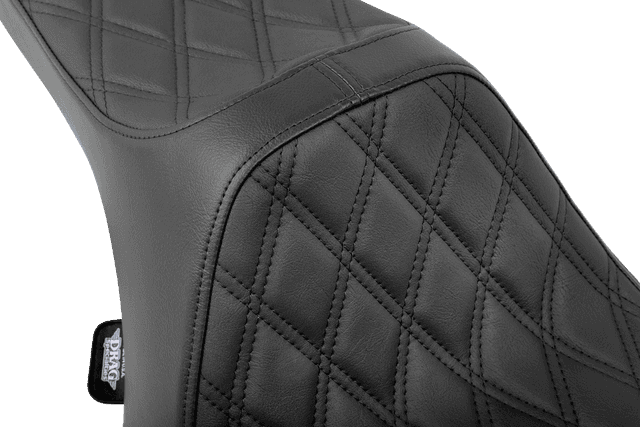 DRAG SPECIALTIES SEATS 0801-1918 Predator III Seat - Double Diamond - Black - FLT/FLH '23-'24 — image 4 of 4