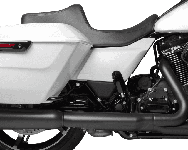 DRAG SPECIALTIES SEATS 0801-1921 Predator III Seat - Smooth - Black Solar Leather - FLT/FLH '23-'24 — image 2 of 4