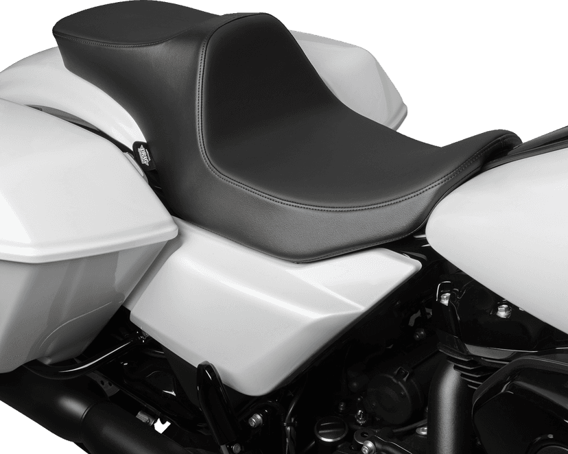 DRAG SPECIALTIES SEATS 0801-1934 Predator III 2-Up Seat - Vinyl/Solar Leather - Smooth - FLT/FLH '23-'24 — image 3 of 4