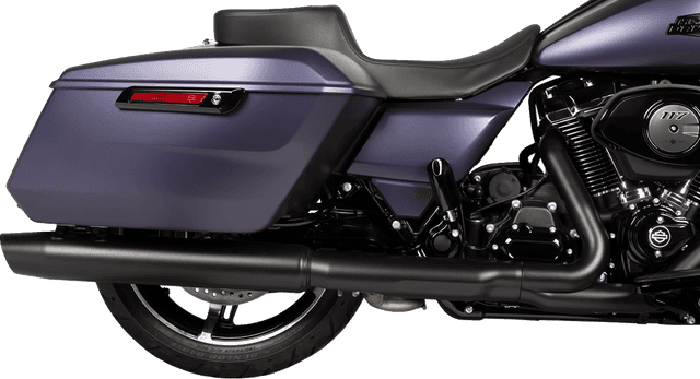 DRAG SPECIALTIES SEATS 0801-1940 Predator 2-Up Seat - Extended Reach - Smooth Vinyl - FLHX/FLTR '23-'24 — image 4 of 4