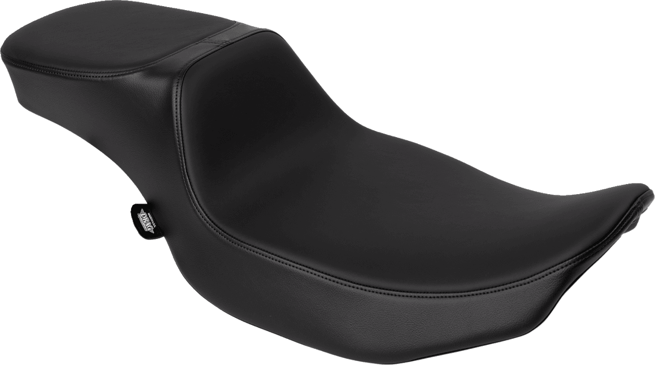 DRAG SPECIALTIES SEATS 0801-1944 Performance Predator 2-Up Seat - Extended Reach - Solar Leather - Smooth - FLHX/FLTR '23-'24