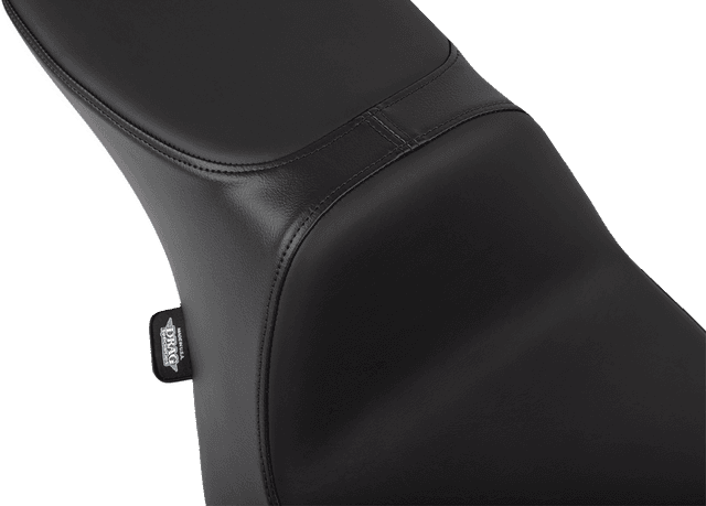 DRAG SPECIALTIES SEATS 0801-1951 Predator 2-Up Seat - Solar Leather - Smooth - w/o Backrest - FLT/FLH '23-'24 — image 2 of 4