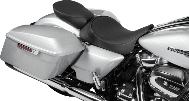 DRAG SPECIALTIES SEATS 0801-1952 Rear Solo Seat - Wide - Smooth - FL '97-'23 — image 2 of 3