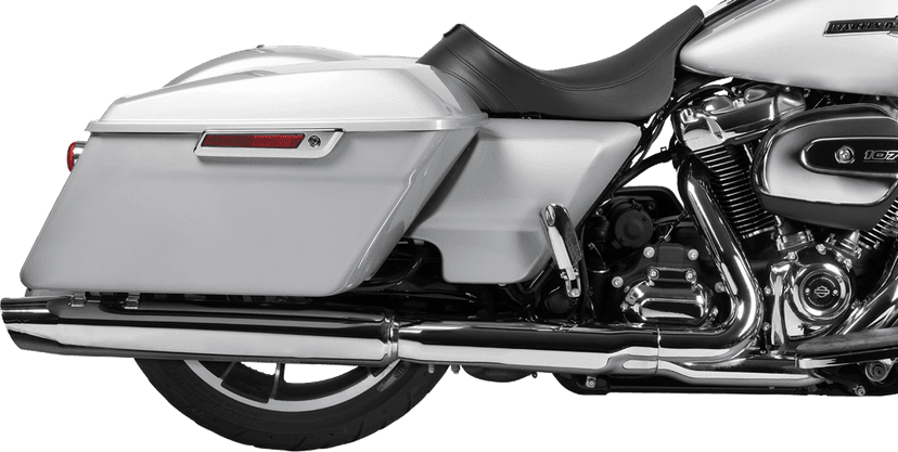 DRAG SPECIALTIES SEATS 0801-1954 Solo Front Seat - Smooth - w/ Backrest Option - FL '08-'23 — image 4 of 5