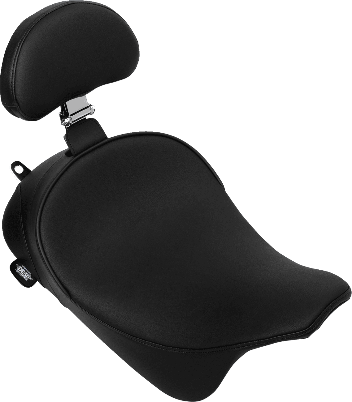 DRAG SPECIALTIES SEATS 0801-1954 Solo Front Seat - Smooth - w/ Backrest Option - FL '08-'23