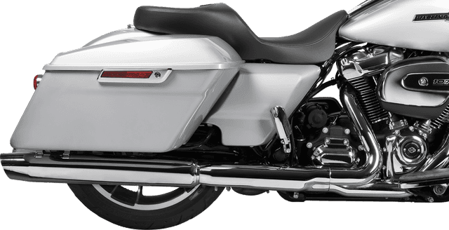 DRAG SPECIALTIES SEATS 0801-1983 Extended Reach Freedom Seat - Solar Leather - Smooth Vinyl - FLT/FLH '09-'25 — image 4 of 4