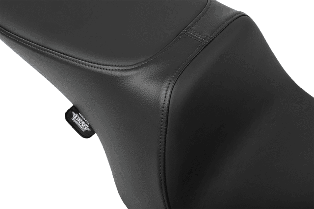 DRAG SPECIALTIES SEATS 0801-1999 Predator 2-Up Seat - Solar Leather - Smooth - w/o Backrest - FL '97-'07 — image 2 of 4
