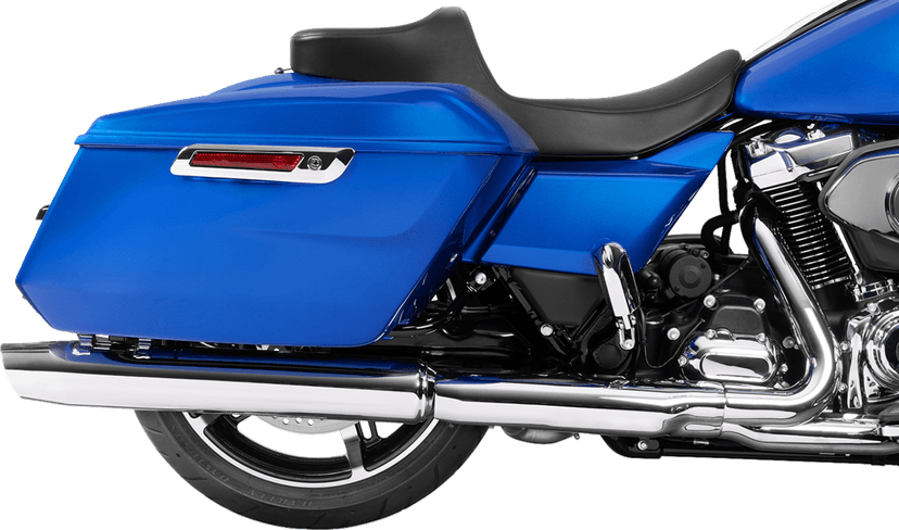 DRAG SPECIALTIES SEATS 0801-2033 Extended Reach Predator III Seat - Smooth - Vinyl - FLH/FLT '23-'24 — image 4 of 4