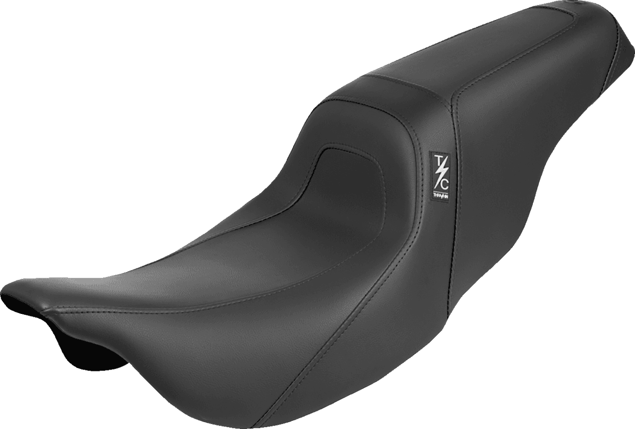 SADDLEMEN 0801-2134 Thrashin ' Pro Series Seat - Smooth - FLH/FLT '08-'25