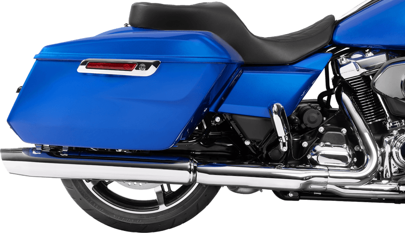 DRAG SPECIALTIES SEATS 0801-2184 Forward Position Freedom Seat - Vinyl/Solar Leather - Black Double Diamond Stitch - FLH/FLT '23-'25 — image 4 of 4
