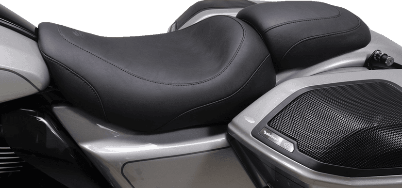 MUSTANG 0801-2305 Padded Passenger Cowl - Black - Smooth - FLH/FLT '23-'25 — image 3 of 4