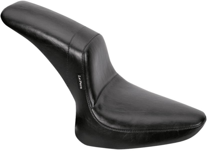 LE PERA 0802-0339 Daytona Sport Seat - Smooth - Black - FL/FX '06-'17 — image 1 of 2