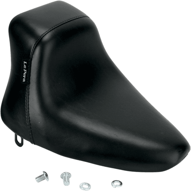 LE PERA 0802-0343 Bare Bones Up-Front Solo Seat - Black - Softail '84-'99 — image 2 of 2