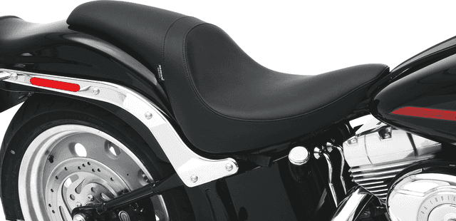 DRAG SPECIALTIES SEATS 0802-0392 Predator Seat - Black - Smooth - FL/FX '06-'17 — image 4 of 4
