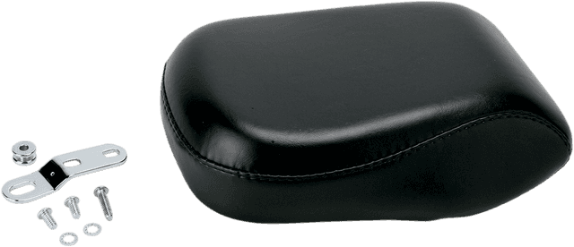 LE PERA 0802-0550 Bare Bones Pillion Pad - Smooth - Black - FL/FX '06-'17 — image 2 of 2