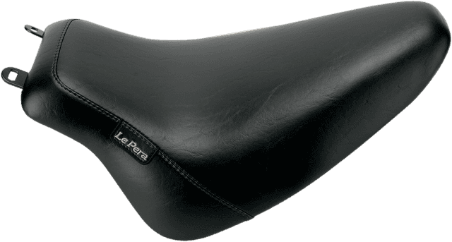 LE PERA 0802-0603 Bare Bones Solo Seat - Smooth - Black - FL '08-'17