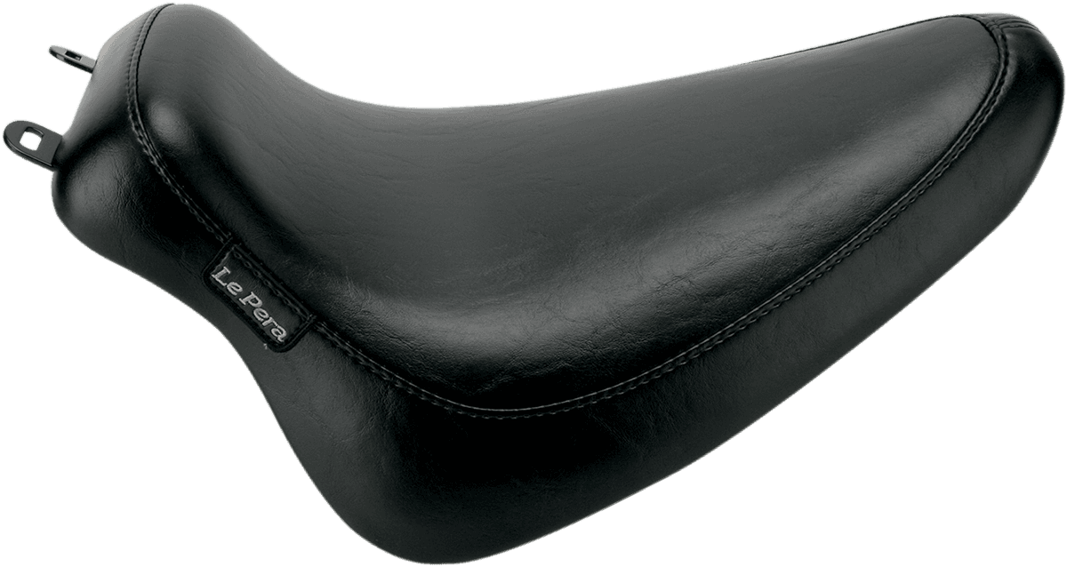 LE PERA 0802-0605 Silhouette Solo Seat - Smooth - Black - FLST '08-'17