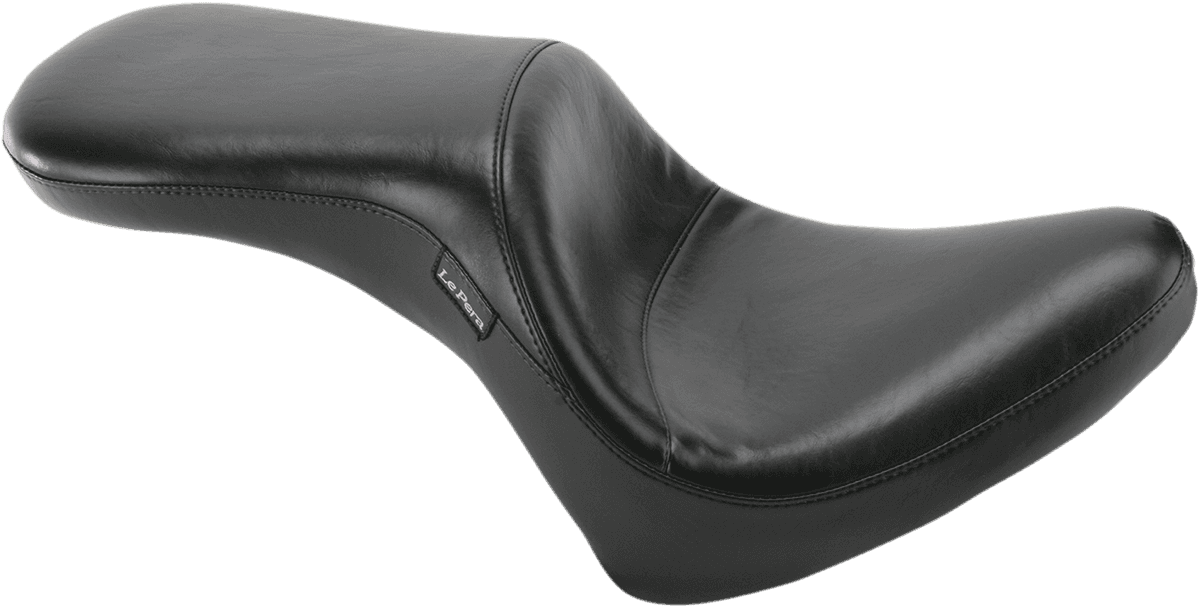 LE PERA 0802-0615 Maverick Seat - without Backrest - Smooth - Black - Softail '84-'99