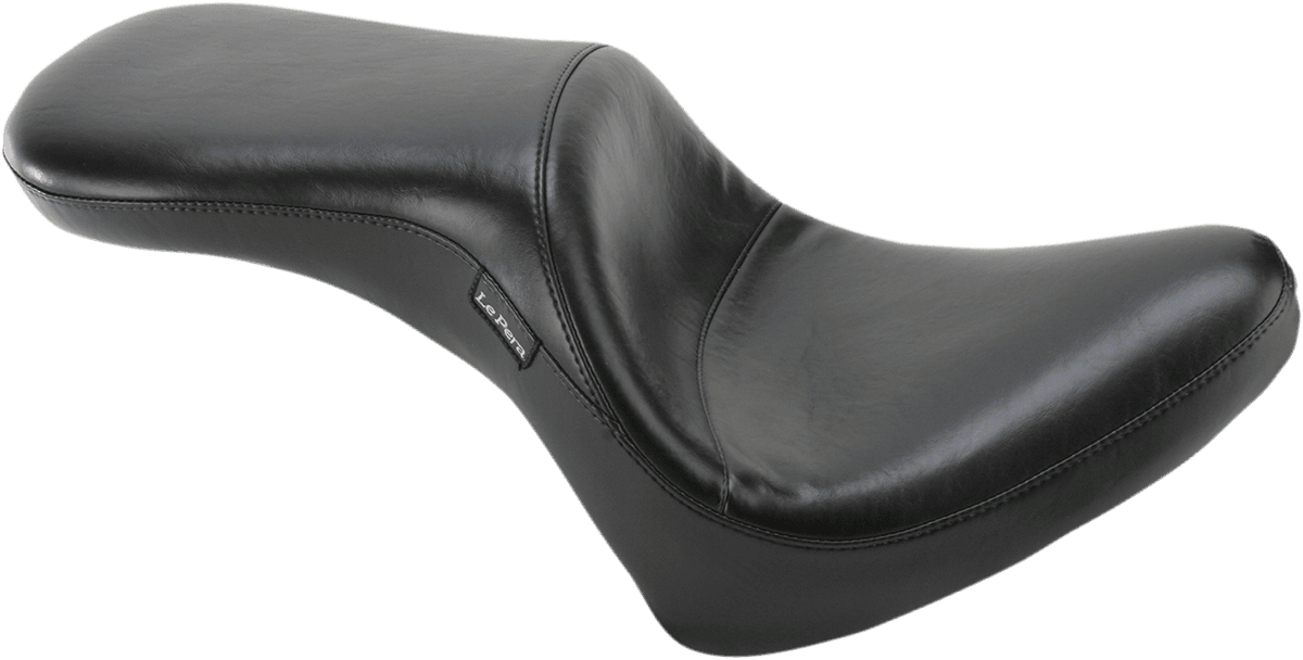 LE PERA 0802-0615 Maverick Seat - without Backrest - Smooth - Black - Softail '84-'99