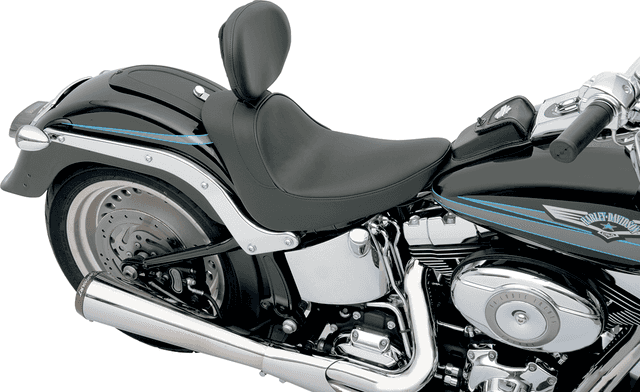 DRAG SPECIALTIES SEATS 0802-0626 Solo Seat - Smooth - Driver Backrest - FL/FX '06-'17 — image 6 of 10