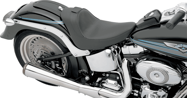 DRAG SPECIALTIES SEATS 0802-0626 Solo Seat - Smooth - Driver Backrest - FL/FX '06-'17 — image 7 of 10