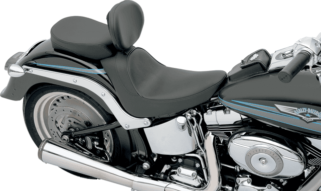 DRAG SPECIALTIES SEATS 0802-0626 Solo Seat - Smooth - Driver Backrest - FL/FX '06-'17 — image 8 of 10