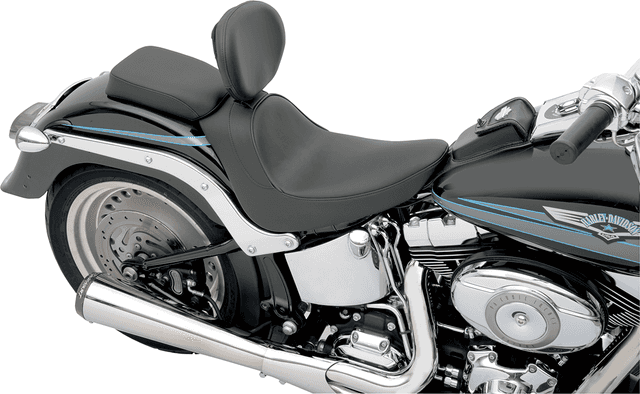 DRAG SPECIALTIES SEATS 0802-0626 Solo Seat - Smooth - Driver Backrest - FL/FX '06-'17 — image 9 of 10