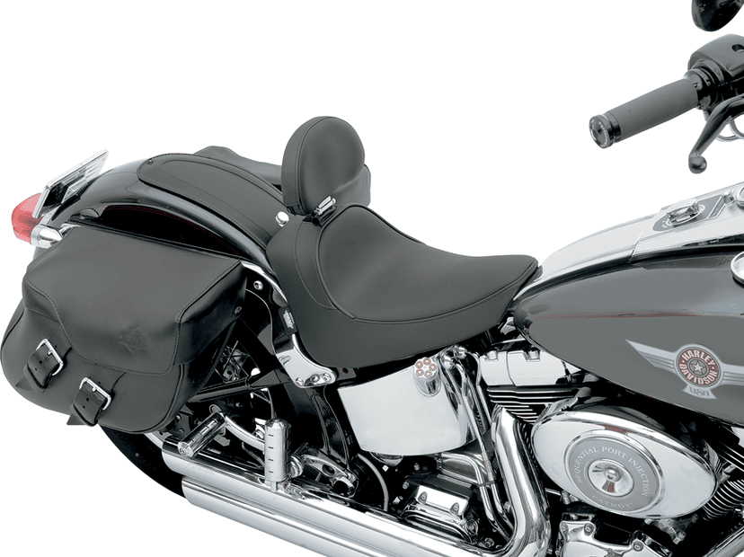 DRAG SPECIALTIES SEATS 0802-0632 Solo Seat - Smooth - Driver Backrest - FL/FX '00-'06 — image 3 of 12