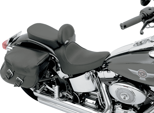DRAG SPECIALTIES SEATS 0802-0632 Solo Seat - Smooth - Driver Backrest - FL/FX '00-'06 — image 6 of 12