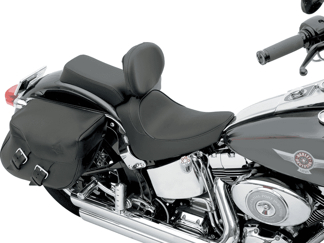 DRAG SPECIALTIES SEATS 0802-0632 Solo Seat - Smooth - Driver Backrest - FL/FX '00-'06 — image 7 of 12