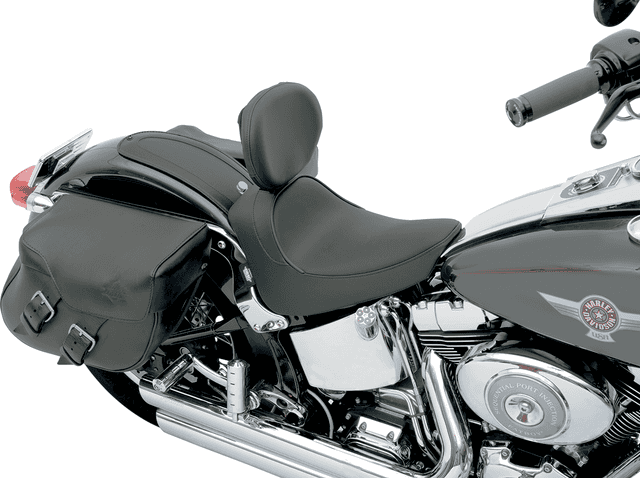 DRAG SPECIALTIES SEATS 0802-0632 Solo Seat - Smooth - Driver Backrest - FL/FX '00-'06 — image 9 of 12