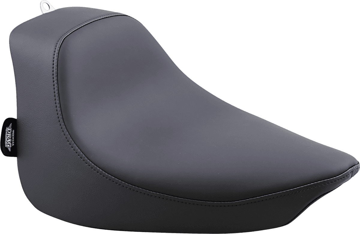 DRAG SPECIALTIES SEATS 0802-0638 Solo Seat - Smooth - Black - FXST/FLST '00-'17