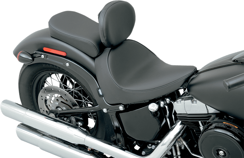 DRAG SPECIALTIES SEATS 0802-0784 Solo Seat - Smooth - Backrest - FXS/FLS '11-'17 — image 3 of 5