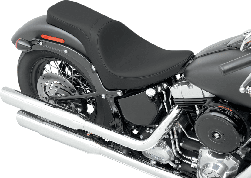 DRAG SPECIALTIES SEATS 0802-0790 Predator 2-Up Seat - Smooth - FXS/FLS '11-'17 — image 3 of 4