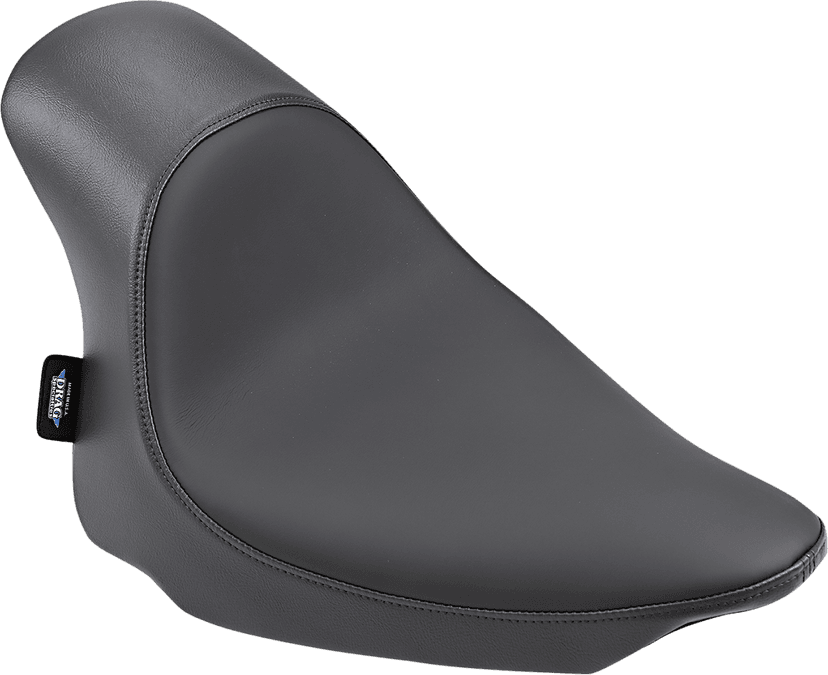 DRAG SPECIALTIES SEATS 0802-0804 EZ-Solo Seat - Smooth - Solar-Reflective Leather - FLST '00-'17 — image 1 of 5