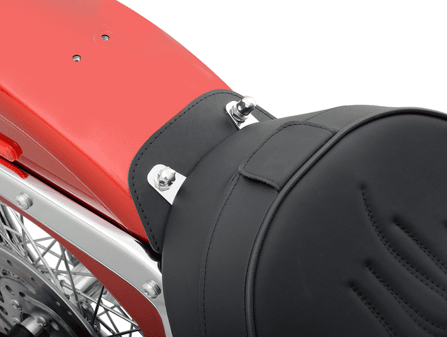 DRAG SPECIALTIES SEATS 0802-0806 Solo Seat - Smooth - Backrest - FLST '00-'17 — image 4 of 5