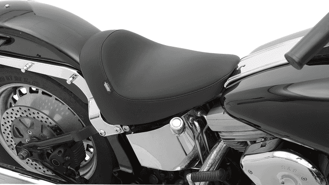 DRAG SPECIALTIES SEATS 0802-0990 Solo Seat - Smooth - FXST/FLST '84-'99 — image 3 of 4