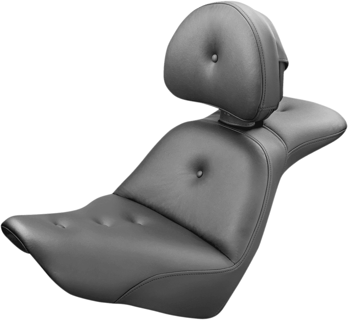 SADDLEMEN 08021050 Explorer RoadSofa™ Seat - with Backrest - FL/FX '18-'23
