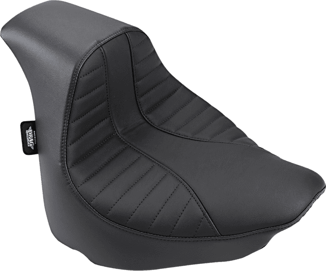 DRAG SPECIALTIES SEATS 0802-1128 EZ-Solo Seat - Scorpion Stitch - Vinyl - FXFB/S '18-'22 — image 1 of 4